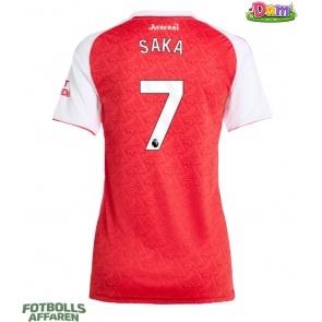 Arsenal Bukayo Saka #7 Hemmatröja Kvinnor 2025-26 Kortärmad